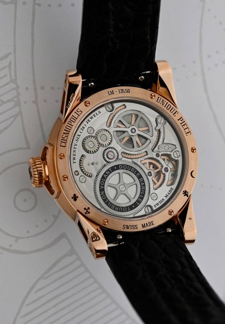 Louis Moinet Cosmopolis: el reloj que cayó a la tierra