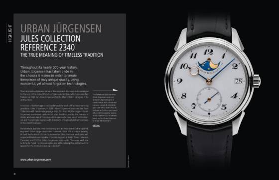 URBAN JÜRGENSEN Jules Collection reference 2340 - El verdadero significado de la tradición intemporal