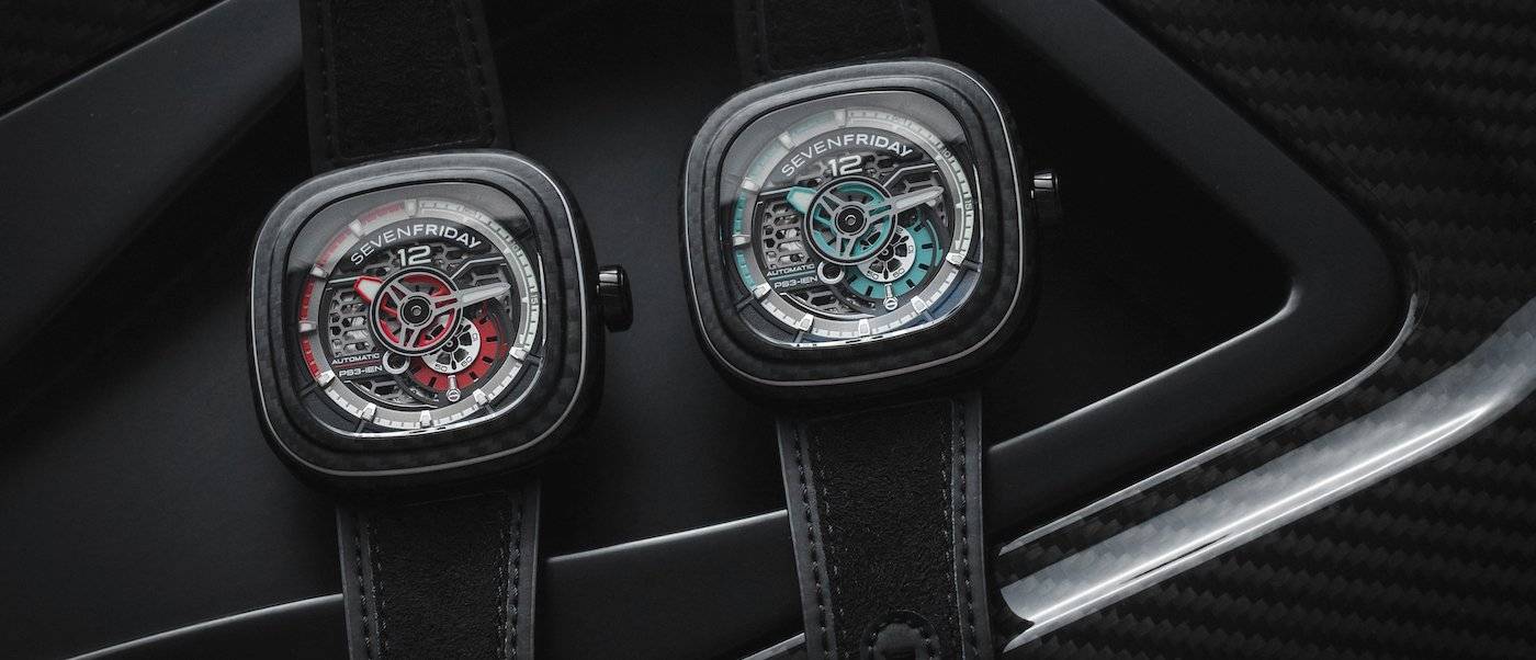 SevenFriday: nuevas Ediciones de Carbono PS3/01 & PS2/02