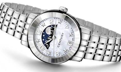 Century: una fase lunar sobre el Eiger, Mönch y Jungfrau