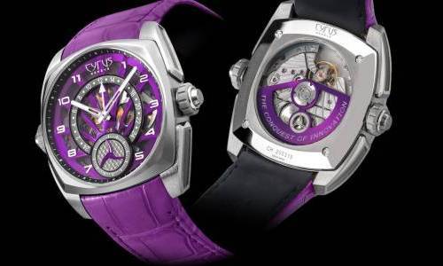 Cyrus Genève añade la edición Klepcys GMT Retrograde Royal Purple