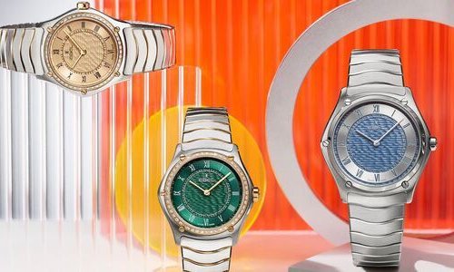 El nuevo diseño de la esfera renueva la colección Sport Classic de Ebel