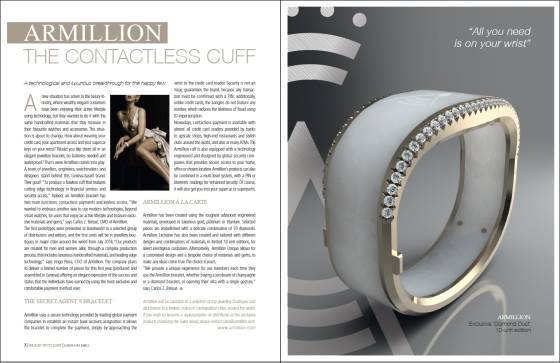 ARMILLION - El brazalete contactless 