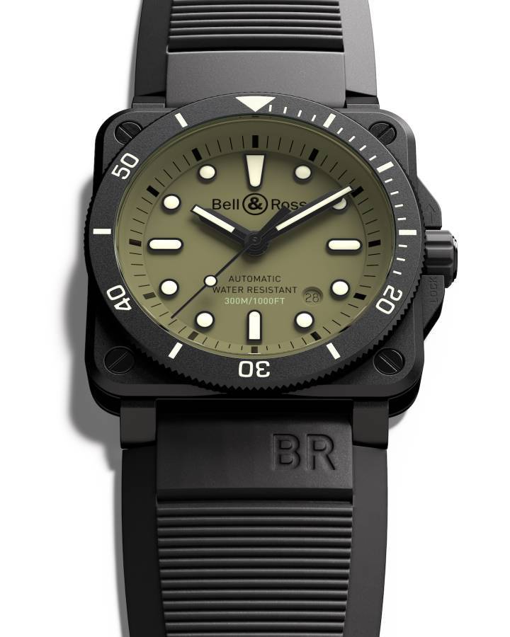 Presentando el nuevo Bell & Ross BR 03-92 Diver Military