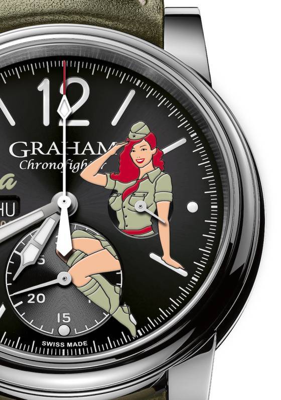 Graham deviene nostálgico con el Chronofighter Vintage Nose Art