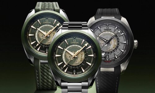 Omega presenta un trío de nuevos Seamaster Aqua Terra Worldtimers