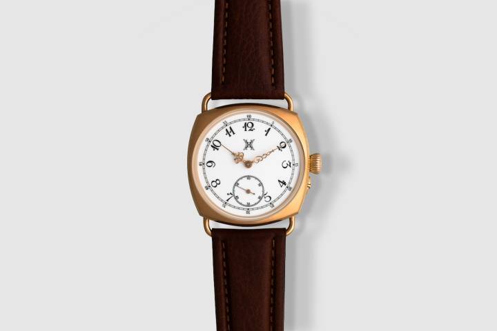 El Halda Henning XO presenta un movimiento de reloj de bolsillo renovado por NOS de la década de 1890.