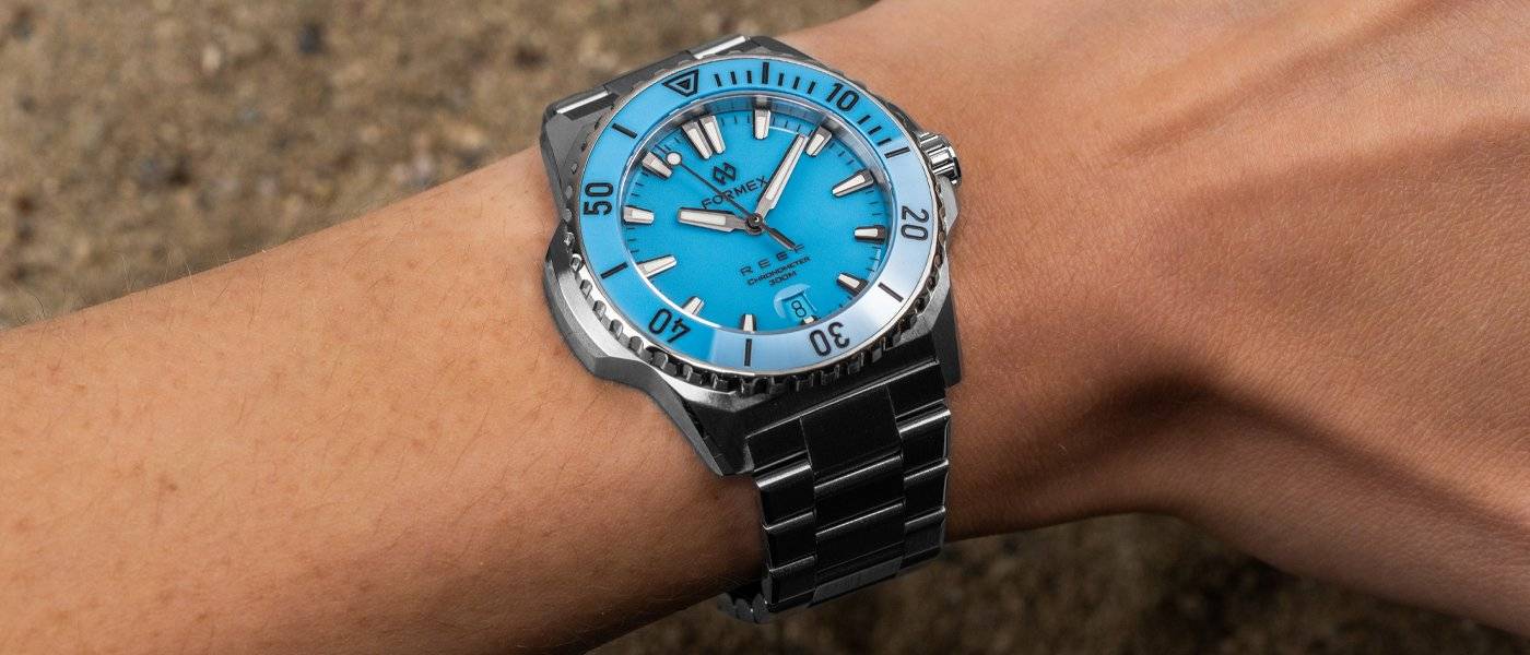 Formex Reef 39.5mm Bahama Blue Automatic COSC 300m: Listo para el verano