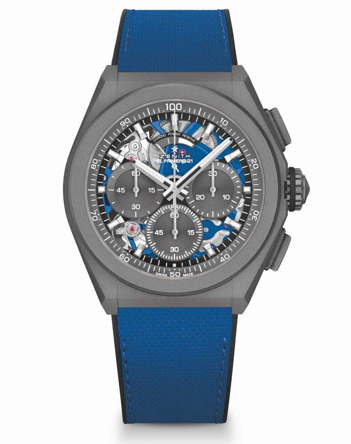 Zenith explora nuevas frequencias con el Defy 21 Ultrablue
