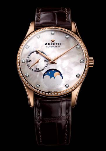 HERITAGE ULTRA THIN LADY MOONPHASE de Zenith