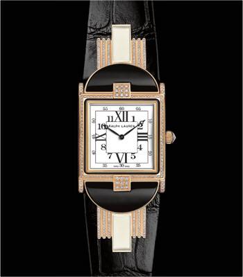 867 MODERN ART DECO WATCH de Ralph Lauren