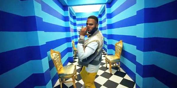 Jason Derulo llevando IceLink (Reloj AM0SL 6Timezone Ambassador)