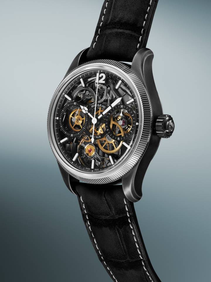 1858 El Secret Minerva Monopusher Chronograph Limited Edition