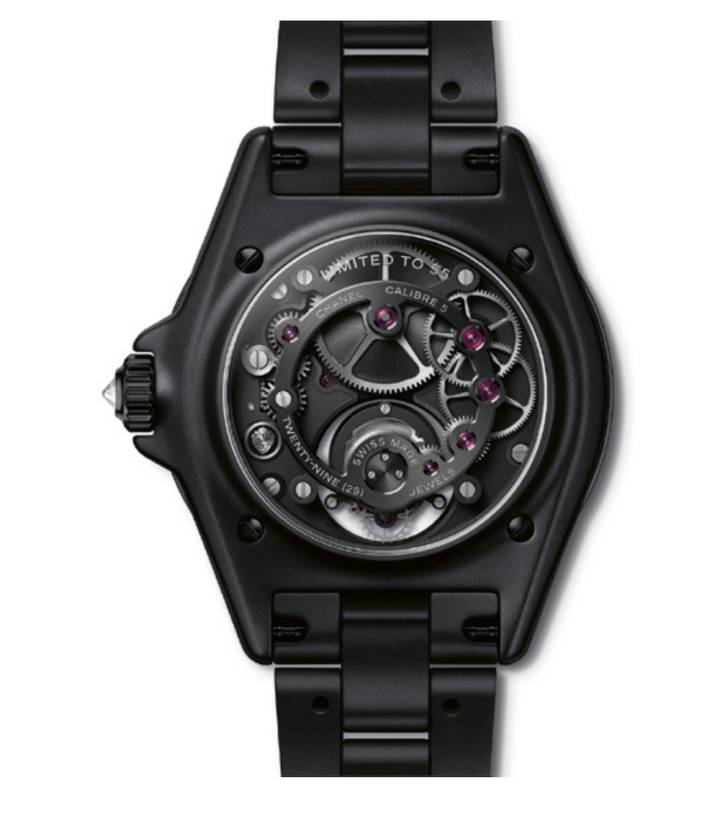 Chanel J12 Diamond Tourbillon: el volante solitario