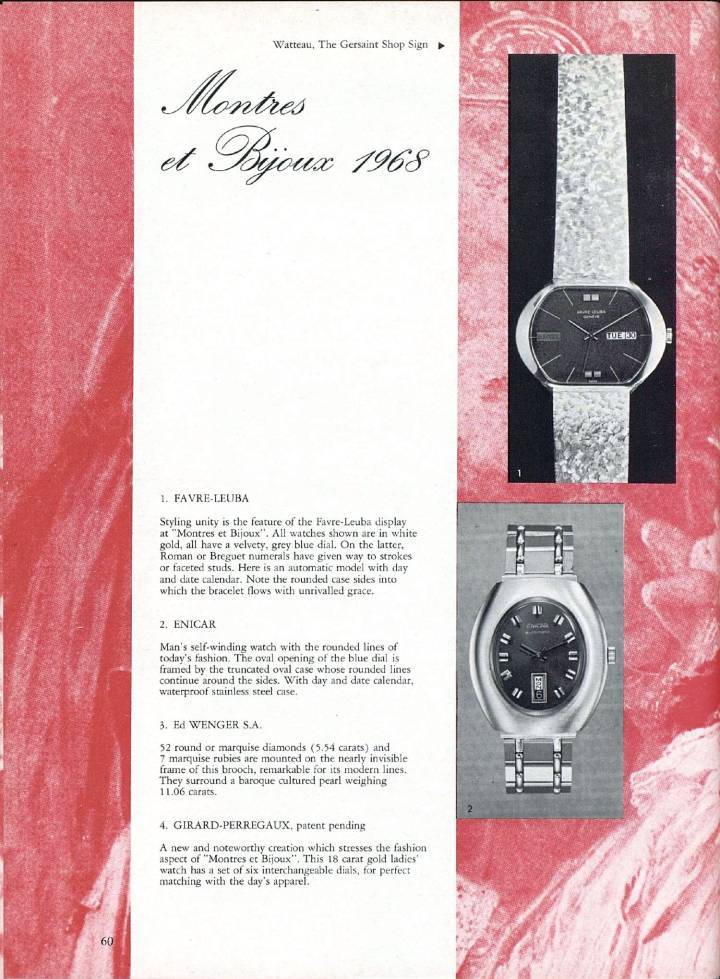 Enicar, otra «bella durmiente» hoy, fue un relojero líder en la década de 1960. Un libro recientemente publicado escrito por el autor Holandés Martijn van der Ven cuenta la historia de la marca con la ayuda de los archivos de Europa Star.