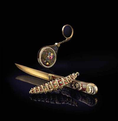 Excepcionales piezas esmaltadas fabricadas para los mercados Chino y Turco serán subastadas en Sotheby's Ginebra.