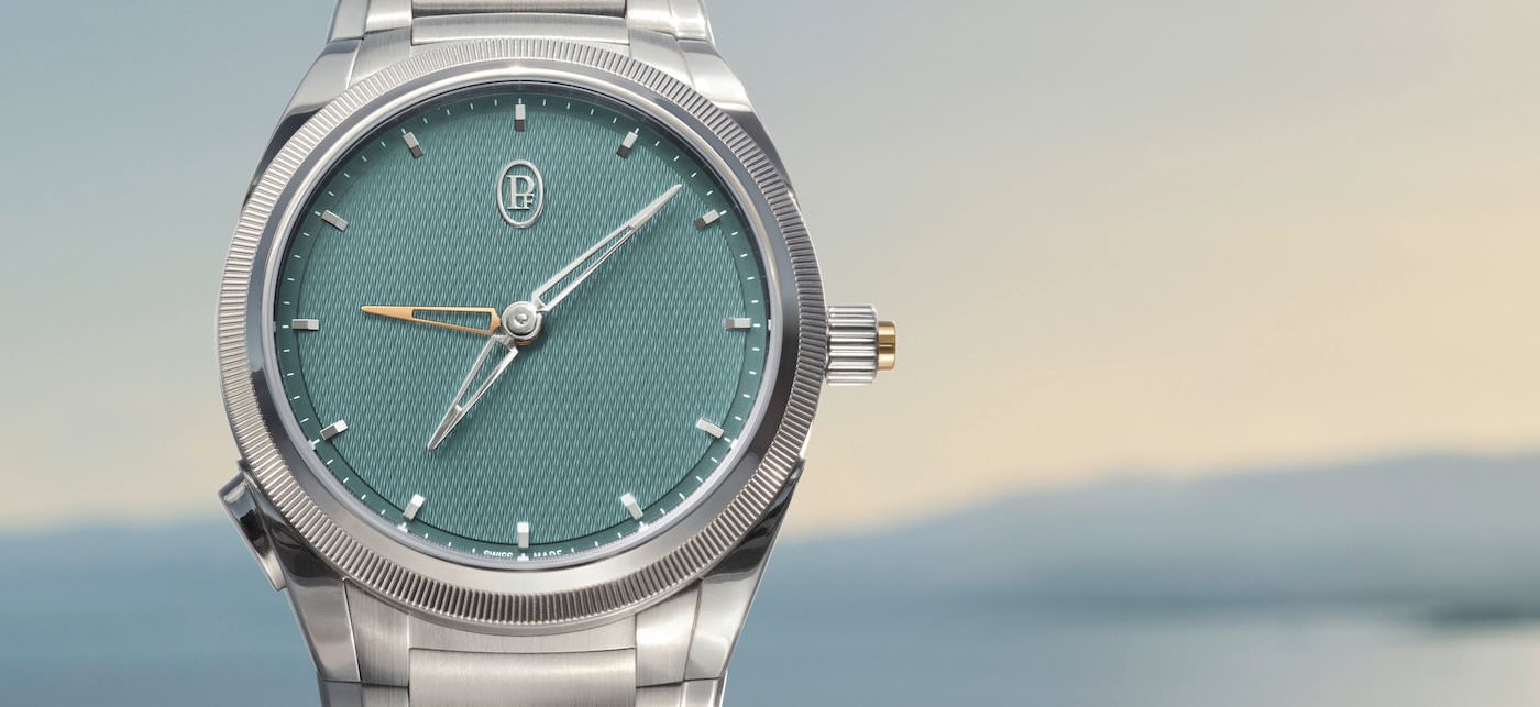 Parmigiani Fleurier Tonda PF GMT Rattrapante ahora en Verzasca Green