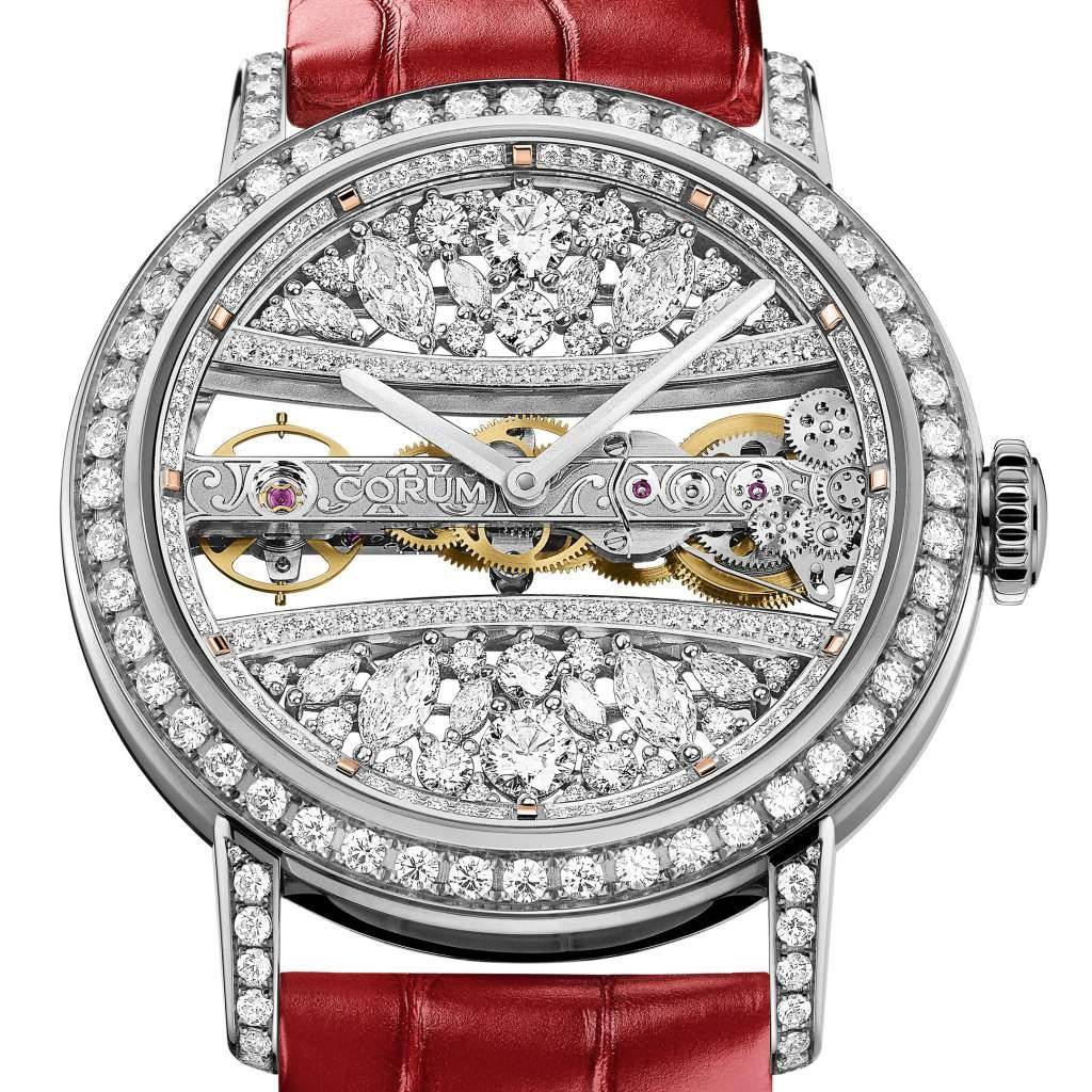 Golden Bridge round 39 mm diamonds de Corum