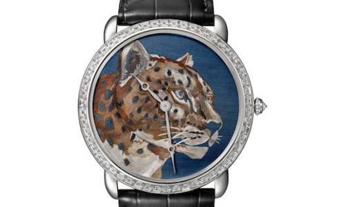 Los relojes de Cartier incandescentes con colores animales