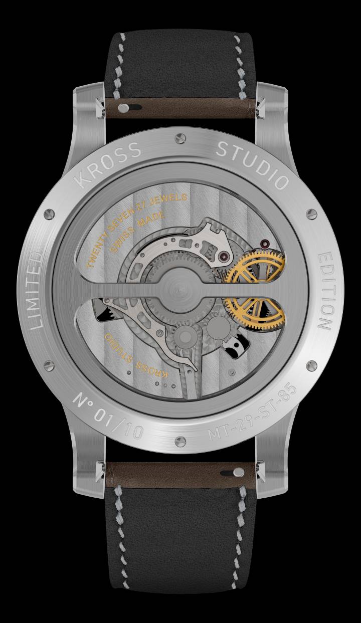 Kross Studio Integra su tourbillon flotante central en una nueva caja de 42 mm