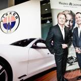 Henrik Fisker, left, and Marc Gläser