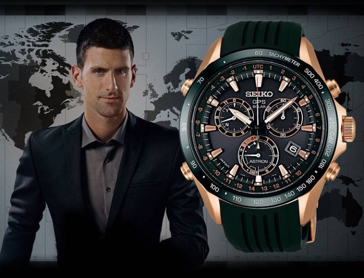 El Seiko Astron GPS Solar inspirado en Novak Djokovic