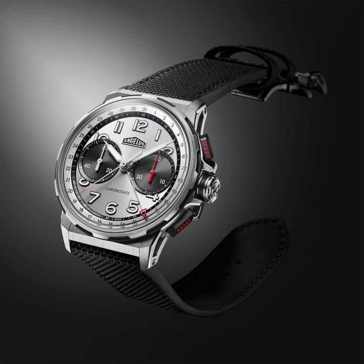 Angelus expande el Chronodate Titanium con la Magnetic Silver Edition