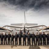 Botadura del nuvo maxi trimaran Spidrift en Lorient (Francia)