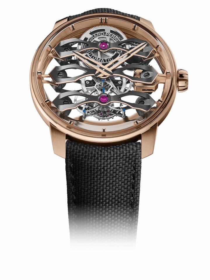 Girard-Perregaux actualiza el Tourbillon con tres puentes volantes