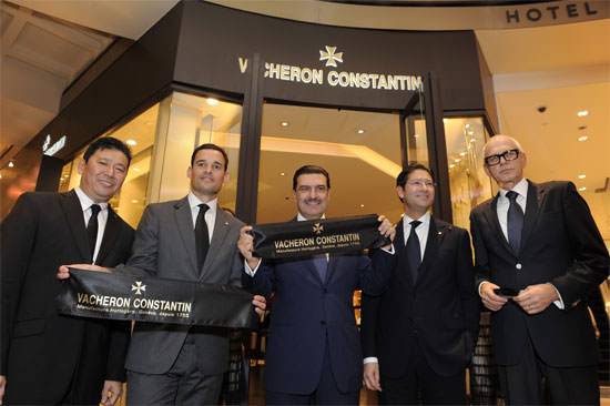 Inauguración de la primera boutique exclusiva de Vacheron Constantin en Singapur