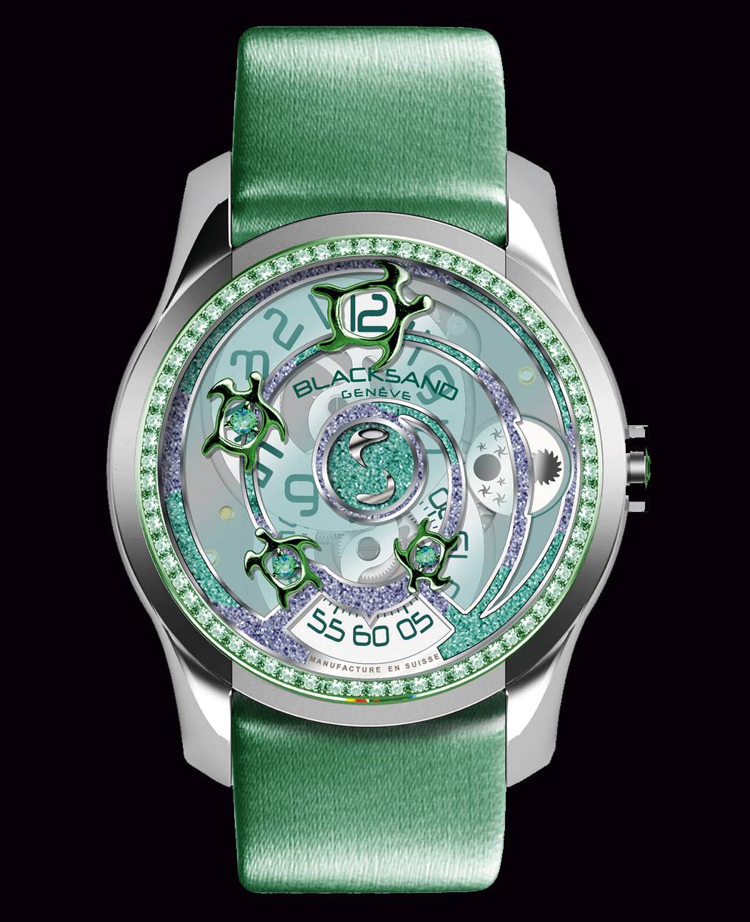 CONTINUITY EMERALD SEA TURTLE de Blacksand