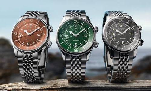 Longines Legend Diver celebra sus 65 años con un nuevo trío