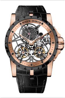 EXCALIBUR DOUBLE TOURBILLON SKELETON de Roger Dubuis