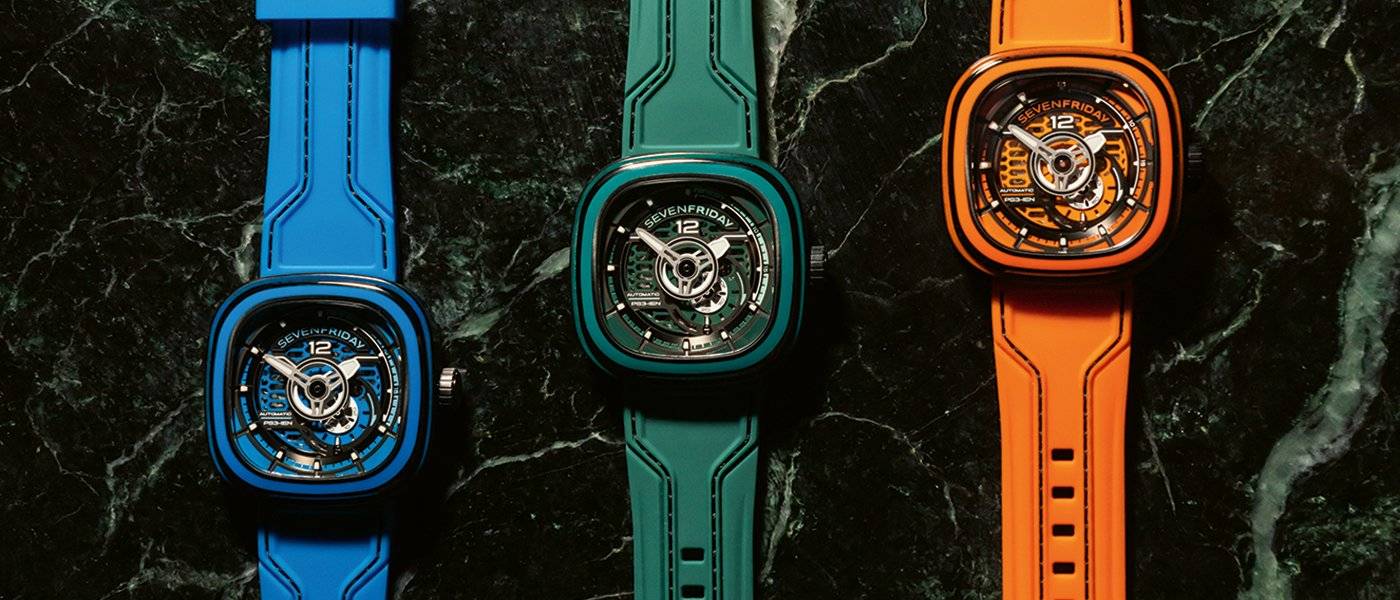 SevenFriday PS – Colored Carbon: ¡Vuelve la cromática!