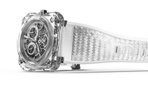 Bell & Ross deviene ostentoso con un nuevo modelo BR-X1 hecho de zafiro