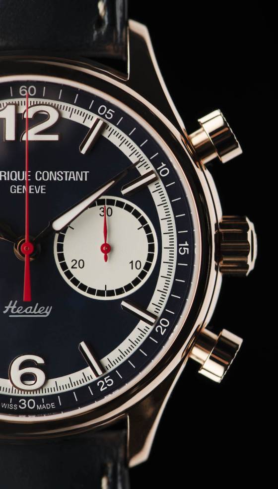 Presentando el Vintage Rally Healey Chronograph de Frédérique Constant