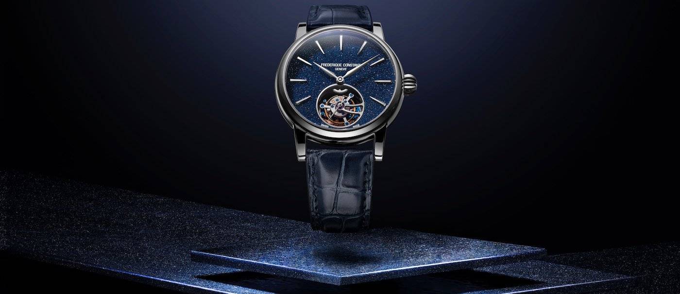 Nuevo Frederique Constant Classic Tourbillon Manufacture aventurina