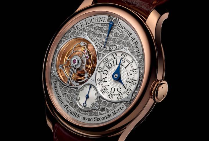 Tourbillon Souverain con la esfera grabada a mano