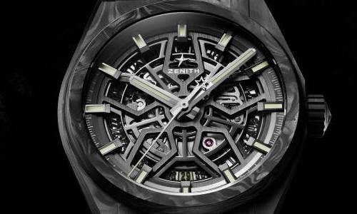 Zenith le da un cambio de imagen de fibra de carbono al Defy Classic