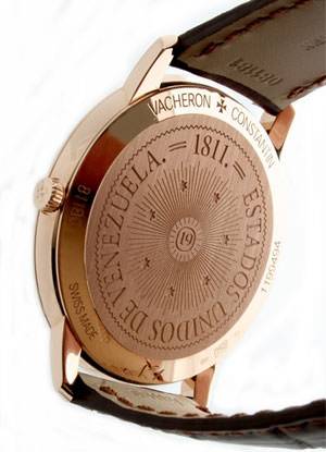 Vacheron Constantin – 200 Aniversario de la Independencia de Venezuela
