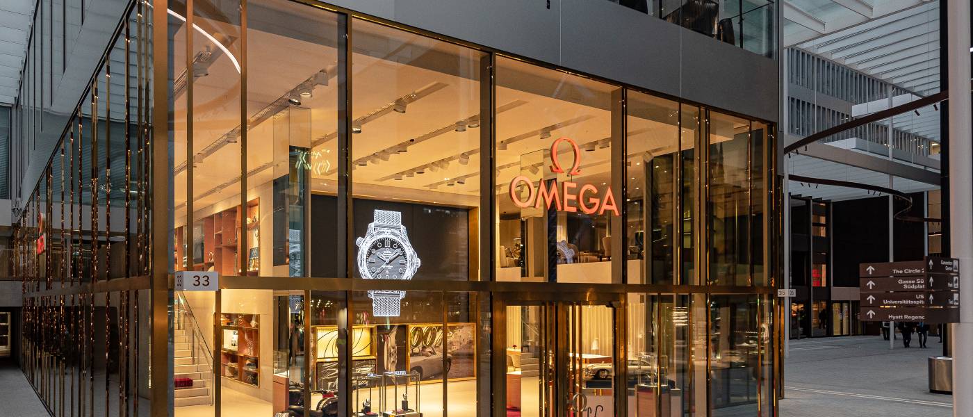 Omega abre una nueva boutique “inmersiva” en el Aeropuerto de Zurich 