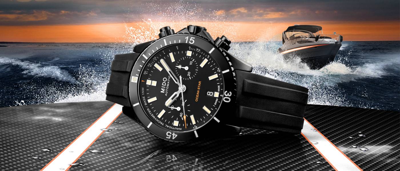 Mido Ocean Star Chronograph: formado para los mares