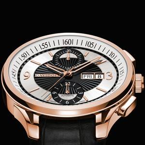 DAVIDOFF Very Zino Gent Automatic Chronograph red gold 