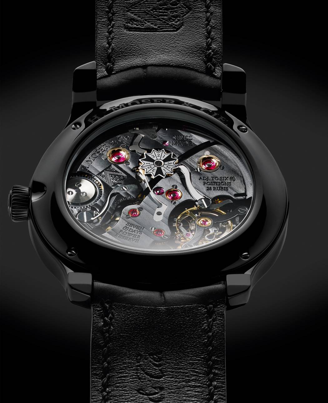 PERPETUAL CALENDAR BLACK EDITION de H. Moser & Cie