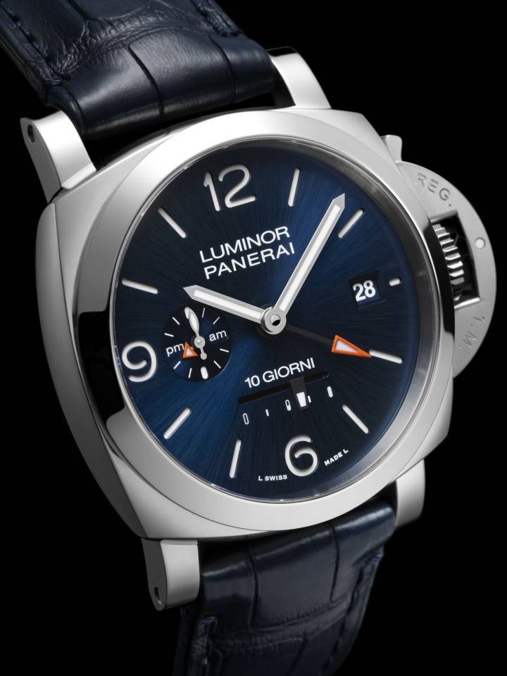 El nuevo Luminor Dieci Giorni de Panerai GMT PAM01482