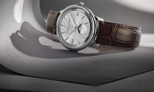 Frederique Constant Classics Moneta Moonphase eleva el atractivo del cuarzo