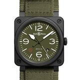 BR03-92 Ceramic Military Type (Tela Caqui de alta resistencia) de Bell & Ross