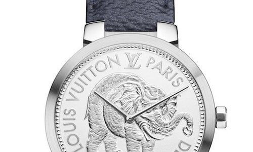 Presentando el Tambour Slim Monogram Savane de Louis Vuitton