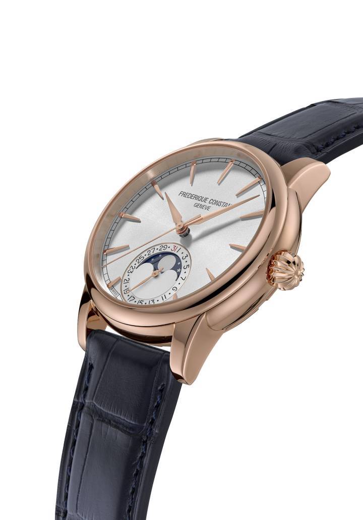 Frederique Constant Classic Moonphase Date Manufacture todo en oro