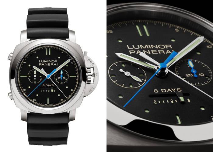 Panerai Luminor 1950 Rattrapante 8 Days Titanio – 47mm